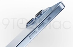 Apple 预计在iPhone 14 Pro和iPhone 15 Pro之间只做微小的视觉变化。(图片来源：9to5Mac)