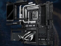 华硕 ROG Maximus Z890 Extreme 主板的渲染图