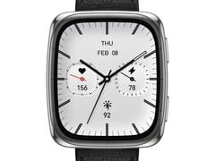 Amazfit 的 Active 2 Square Premium 智能手表（如图）已出现在墨西哥零售商处。(图片来源：沃尔玛）