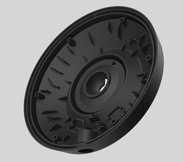 Final DX4000 CL 耳机在驱动单元后方使用了一个后盖，并特别放置了肋条，以消除不必要的声音反射。