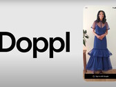 谷歌实验室的 Doppl 应用程序可让用户使用任何智能手机在虚拟现实中试穿服装。(图片来源：谷歌实验室）