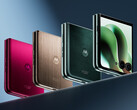 Razr 60 Ultra 将有四种颜色可供选择，表面处理各不相同。(图片来源：via Evan Blass）