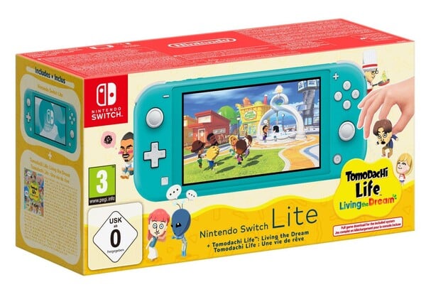 新款任天堂 Switch Lite 套装将于 10 月下旬在欧洲发售。