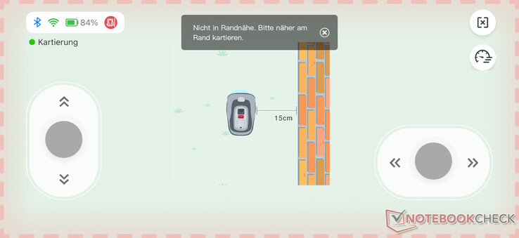 手动绘图很容易，但需要清晰可见的草坪边缘