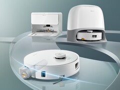 Roborock 的 P20 Live 水版（如图）将是该品牌首款配备滚筒拖把的机型。(图片来源：Roborock）