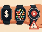 一只手臂上戴 3 块智能手表：太贵、太臃肿、太具侵犯性（图片来源：人工智能生成，ChatGPT）