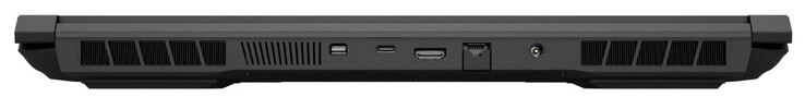 背面Mini Displayport 1.4a (G-Sync)、USB 3.2 Gen 2 (USB-C)、HDMI 2.1、千兆以太网、电源