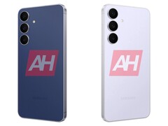 Galaxy S25 FE 四种颜色中两种颜色的非官方渲染图。(图片来源：Android Headlines）