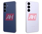 Galaxy S25 FE 四种颜色中两种颜色的非官方渲染图。(图片来源：Android Headlines）