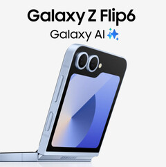 Galaxy Z Flip6 与较早的Galaxy Z Flip5 很难区分。(图片来源:Samsung Kazakhstan - 已编辑)