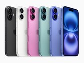 iPhone 16。(图片来源：Apple)