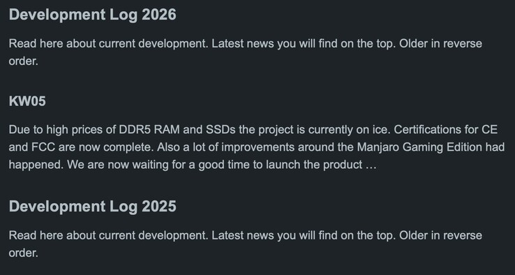 Orange Pi Neo 开发商发布的声明。