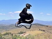 Airbike 的时速可达 102 公里。  (图片来源：Volonaut 测试视频截图）