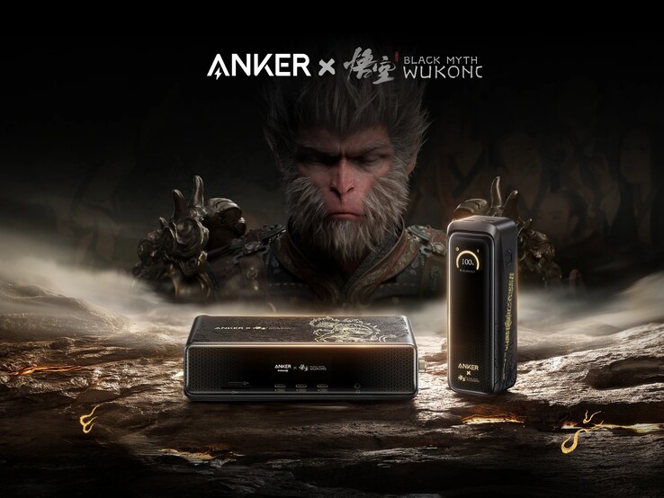 Anker × 《黑色神话：悟空》系列涵盖电源和扩展坞。(图片来源：Anker）