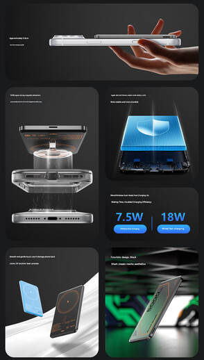 5,000mAh 移动电源的主要亮点（机译）