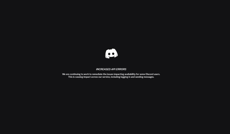 Discord 增加了 API 错误屏幕。