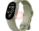 据称为绿色配色的 Google Fitbit Edge 图片
