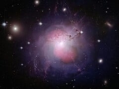 显示星系 NGC 1275 的图像。