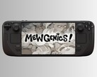 Mewgenics 的徽标和蒸汽甲板。