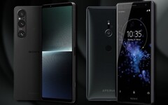 索尼Xperia 1 V具有独特的直角设计，但未来可能会像2018年的XZ2一样更有曲线。(图片来源：索尼/Unsplash - 编辑)