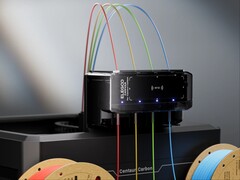 安装在 Centauri Carbon 3D 打印机上的画布系统。