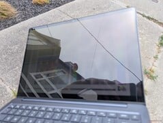 在明亮的阴天下的户外