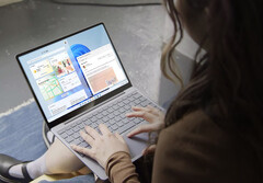 Surface Laptop Go 3 应该比上一代产品更强大、更高效，如图所示。(图片来源：微软）