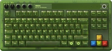 8BitDo 复古 87 机械键盘 Xbox 版 FR 布局。(图片来源:8BitDo)