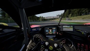 图为：《Assetto Corsa Competizione》的游戏截图。