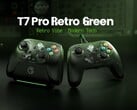T7 Pro Retro Green 和 T7 Pro W Retro Green 手柄的设计相似。