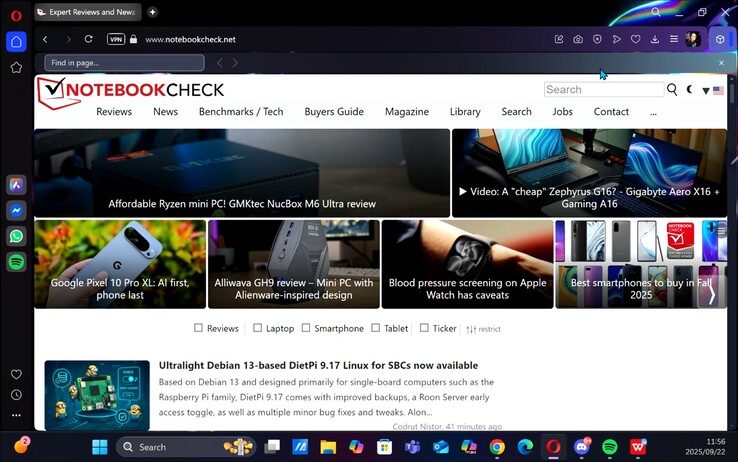 联想 Tab 12 Pro 可在 Windows 11 系统上流畅运行（图片来源：Darryl Linington - Notebookcheck）