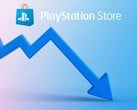 显示PlayStation Store价格下跌的图表