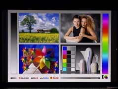 OLED 显示器的宽广可视角度