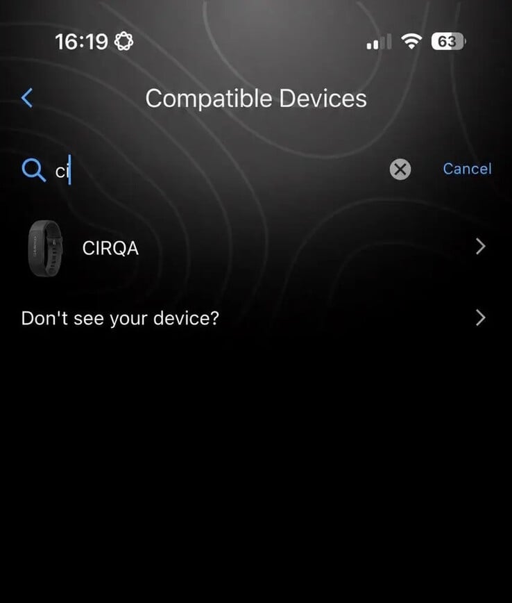 显然,Garmin CIRQA就是这样被展示的