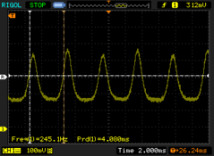 OLED闪烁：235.8 - 245.1 Hz