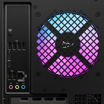 HP Omen Max 45L 后部