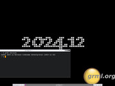 Grml 2024.12 fluxbox 桌面（图片来源：Grml.org）