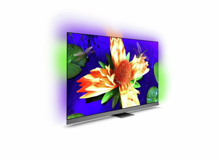 飞利浦OLED+907电视（45英寸型号）。(图片来源：飞利浦)