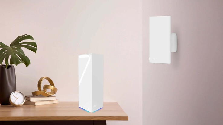 该系统可安装在墙壁上，并提供 RGB 灯光效果（图片来源：MSI）