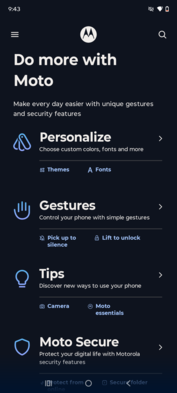 摩托罗拉 Moto G86 软件