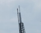 TOMEX+ 任务的三枚探空火箭之一（图片来源：NASA 和 Danielle Johnson；已裁剪）