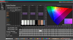 校准前的 ColorChecker