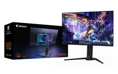 技嘉 AORUS FO32U2 是目前最便宜的 4K 和 240 Hz QD-OLED 游戏显示器之一。(图片来源：技嘉）