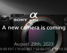 索尼将于 8 月 29 日发布新款相机的预告似乎证实了之前关于 A7C 紧凑型全画幅相机更新的传言。(图片来源：索尼 - 已编辑）