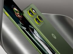 摩托罗拉 Edge 70 的三种传言发布颜色之一。(图片来源：via Evan Blass）