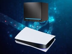 PS5主机上方可见的Steam Machine