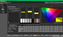 校准后的 ColorChecker