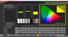 CalMAN ColorChecker 已校准