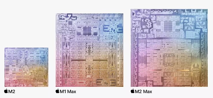 Apple M2 &amp; M1 Max &amp; M2 Max (来源: )Apple