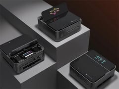 Machenike GTS 配备 2.33 英寸可折叠状态显示屏。(图片来源：Machenike - 已编辑）